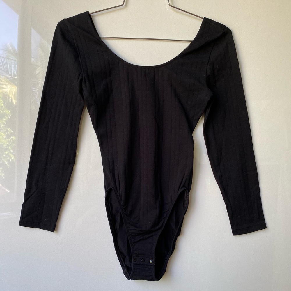 Hanro Black Bodysuit